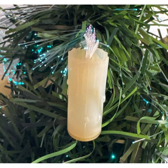 Fiber Optic Artificial Christmas Tree Angel Candle Ornaments LED Star Topper 2' - Picture 7 of 13